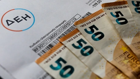 Χρήματα σε λογαριασμό της ΔΕΗ