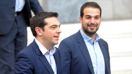 Ο Αλέξης Τσίπρας και ο Γαβριήλ Σακελλαρίδης