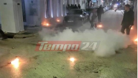 Ένταση στην Πάτρα κατά τη διάρκεια πορείας για το Πολυτεχνείο