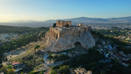 Η Ακρόπολη των Αθηνών.