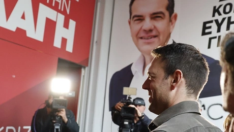 Ο Στέφανος Κασσελάκης στη Πολιτική Γραμματεία