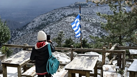 Χιόνια στην Αθήνα