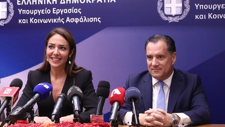 Η Δόμνα Μιχαηλίδου και ο Άδωνις Γεωργιάδης