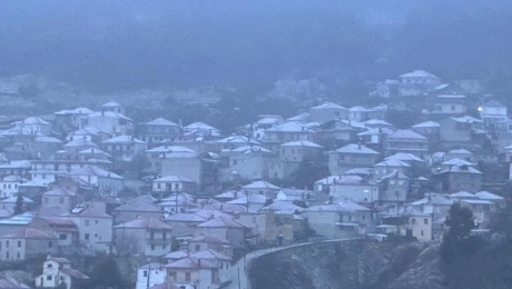 Χιόνια στη Λάρισα