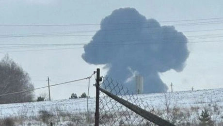 Συντριβή στρατιωτικού αεροσκάφους στη Ρωσία