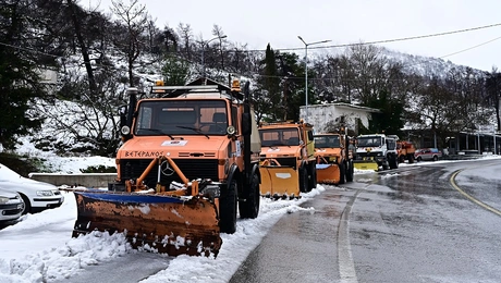 Χιόνια στην Αττική
