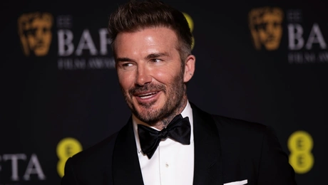 Ο Ντέιβιντ Μπέκαμ στα βραβεία BAFTA