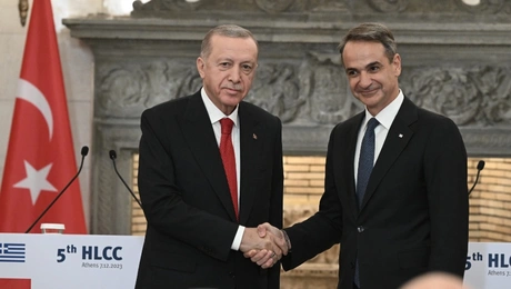 Κυριάκος Μητσοτάκης - Ρετζέπ Ταγίπ Ερντογάν