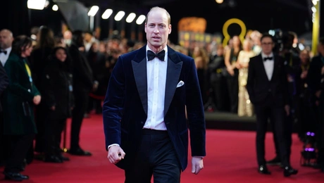 Ο πρίγκιπας Γουίλιαμ στα βραβεία BAFTA
