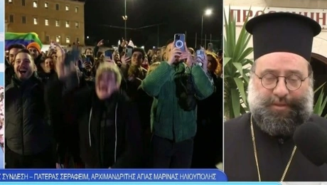 Ο Αρχιμανδρίτης της Αγίας Μαρίνας Ηλιουπόλεως, πατέρας Σεραφείμ