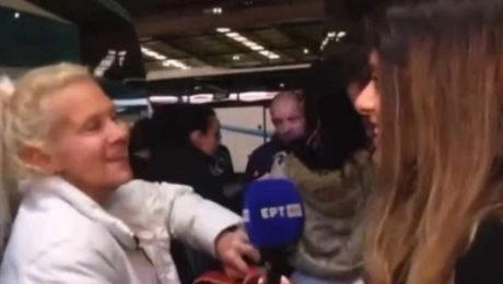 Ρεπορτάζ της ΕΡΤ στα ΚΤΕΛ Κηφισού