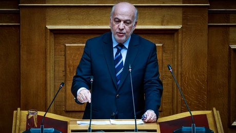Ο Γιώργος Φλωρίδης στη Βουλή