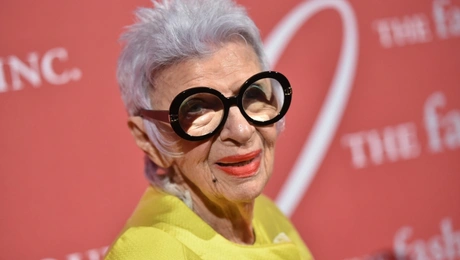 Η fashion icon και επιχειρηματίας Ίρις Άπφελ