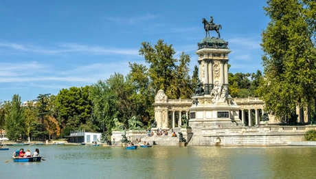 Parque del Retiro στη Μαδρίτη