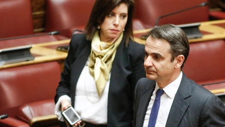 Κυριάκος Μητσοτάκης - Άννα Μισέλ Ασημακοπούλου