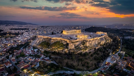 Πανοραμική άποψη του Παρθενώνα