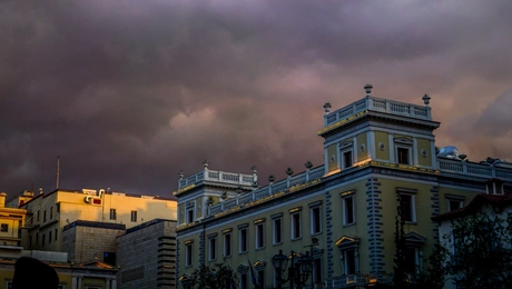 Βροχή στην Αθήνα