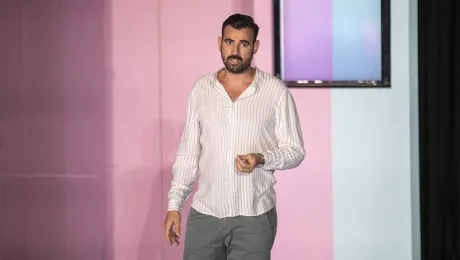 Ο Νίκος Πολυδερόπουλος