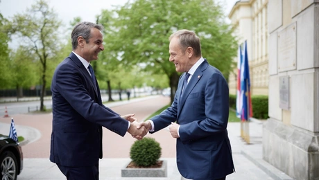 Kiriakos Mitsotakis Donald Tusk