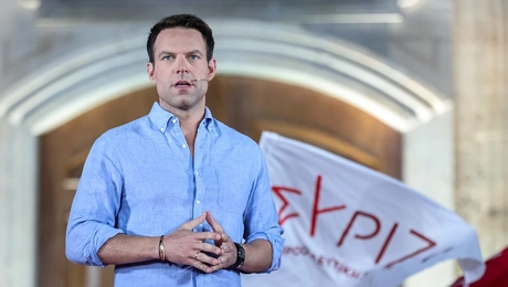 Ο Στέφανος Κασσελάκης στην Κρήτη