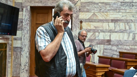 Ο Παύλος Πολάκης στη Βουλή