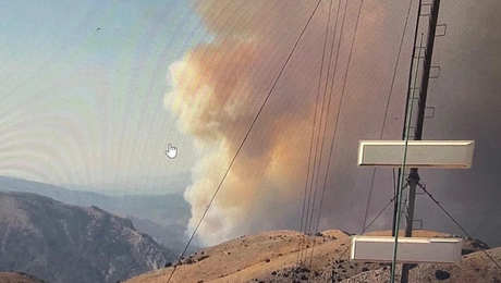 Φωτιά στον Παλαμπά Θεσπρωτίας