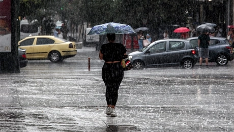 Βροχερός καιρός στην Αθήνα