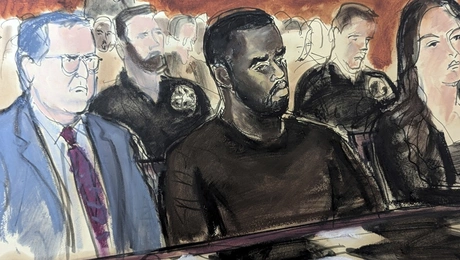 Σκίτσο με τον ράπερ Diddy