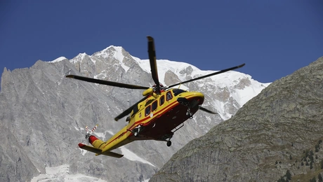 mont blanc elikoptero