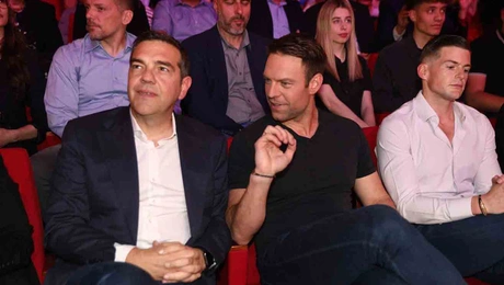 Αλέξης Τσίπρας και Στέφανος Κασσελάκης