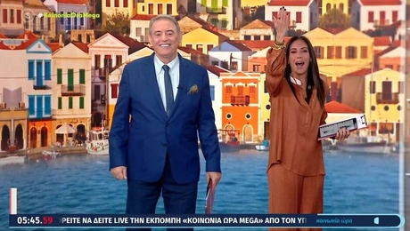 ιορδανης χασαποπουλος, ανθη βουλγαρη στην εκπομπη κοινωνια ωρα mega