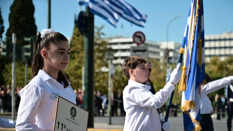 Μαθητική παρέλαση στην Αθήνα