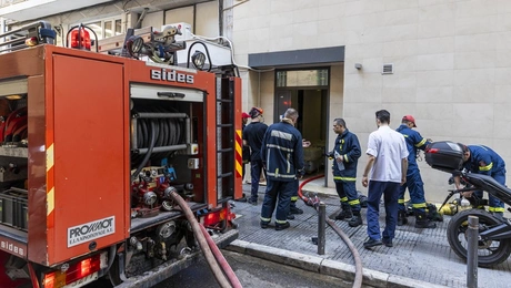 Φωτιά τώρα στη Θεσσαλονίκη