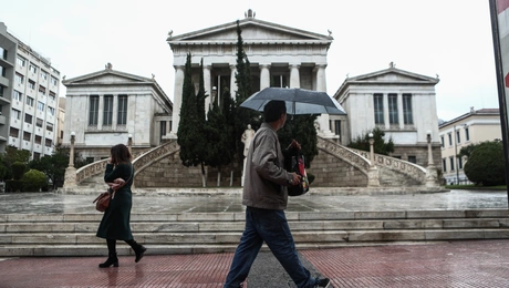 Κρύος καιρός στην Αθήνα