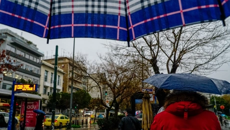 Κρύος καιρός στην Αθήνα