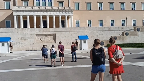 touristes athina