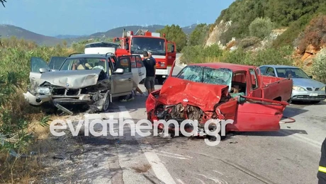 Τροχαίο στην Εύβοια