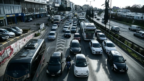 Κίνηση στον Κηφισό μετά από τροχαίο