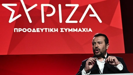 Ο Νίκος Παππάς στο Συνέδριο του ΣΥΡΙΖΑ
