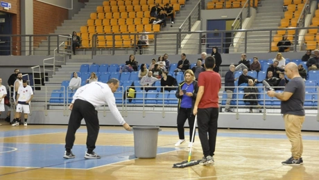 Αγώνας Μπάσκετ στα Χανιά