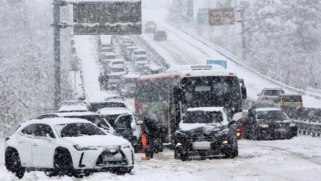 Χιόνι στη Νότια Κορέα