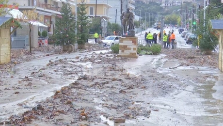 Κακοκαιρία στην Εύβοια