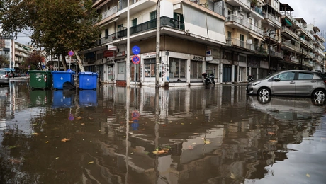 Κακοκαιρία Bora στη Θεσσαλονίκη