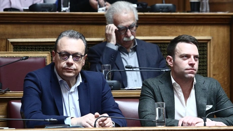 Ο Στέφανος Κασσελάκης και ο Σωκράτης Φάμελλος