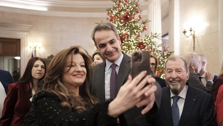 Ο πρωθυπουργός στο Μέγαρο Μαξίμου