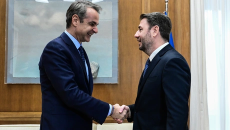 Κυριάκος Μητσοτάκης-Νίκος Ανδρουλάκης