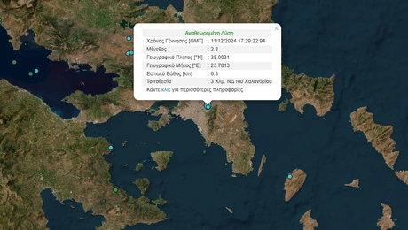 σεισμος 2,8