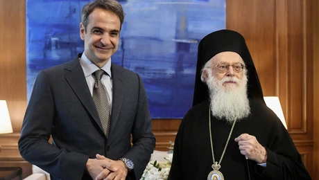 Mitsotakis_Arhiepiskopos Anastasios