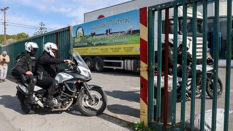 Αστυνομία στο σημείο των πυροβολισμών στο Ηράκλειο