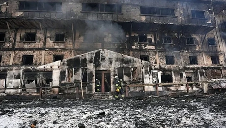 Φωτιά σε ξενοδοχείο στην Τουρκία